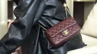 Dark Brown Leather Bag Review + Everyday Work Lookbook
