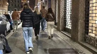 AMAZING NIGHT LIFE & PARTIES IN MILAN ITALY 🇮🇹|MILANO|EXPLORING MILAN NIGHTLIFE|MILAN FAMOUS FOOD 🍲