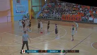 Mark Morano Mahmutovič 33 Pts, 17 Rebs, 5 Ast Index 41 WIN vs Postojna SemiFinal U16 Slovenia