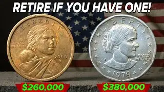 Rare Sacagawea & Susan B. Anthony Dollar Coins Worth Insane Money? Hidden US Coin Treasures!