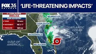 National Hurricane Center: Tropical Storm Imelda, Hurricane Humberto bring threats to Florida coast