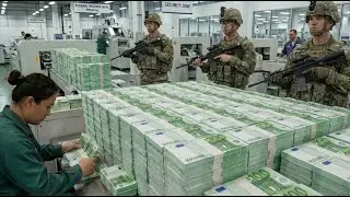 This Is How Euro Banknotes Are Really Made – Insanely Precise Process (ASMR) (Full Process)