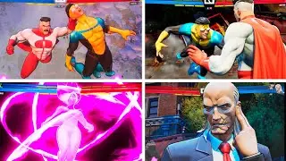 Invincible VS All Characters Ultimate Attacks / Finishers 4K