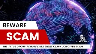 Exposed: The Remote Data Entry Clerk Job Offer Scam