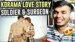 Descendants of the sun💘Is qadar song💗|| Korean lover hearts \ Indian Reaction