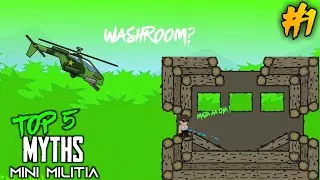 Top 5 Mythbusters in Mini Militia Classic | Mini Militia | Devil Shivam YT