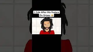 J. Cole After His Feature On Grippy #shorts #jcole #kendricklamar #grippy #rap #hiphop #rapper