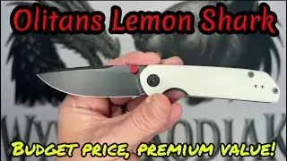 This Budget Knife Shouldn&rsquo;t Be This Good &mdash; Olitans Lemon Shark #knifereview #edc
