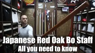 Japanese Red Oak Bo Staffs | All you need to know | Enso Martial Arts Shop