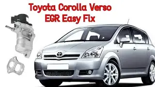 ✅ How to Fix P0400 Toyota Corolla Verso D4-D EGR Valve Problem Solved!