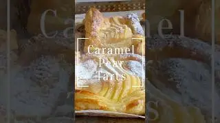 Грушевые тарты с соленой карамелью #шорты