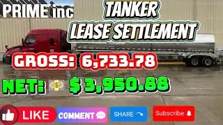 Prime Inc ‼️Tanker Weekly Leasing Settlement