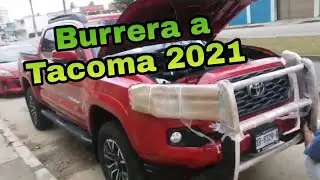 Como instalar burrera a tacoma 2021