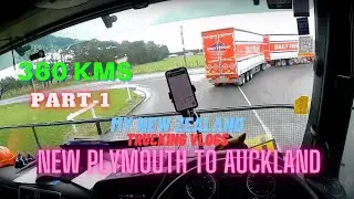 New Plymouth to Auckland | New Zealand Trucking Vlog | Indian Truck Driver In New Zealand