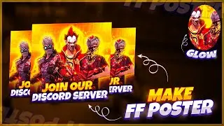 Make Free Fire Poster With Perfect Glow || Android Poster Tutorial || @ARPITGRAPHIZ