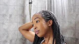 TIPS ON WASHING YOUR BRAIDS WITH MINIMAL FRIZZ | PROTECTIVE STYLE SERIES