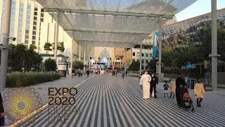 Mobility District Expo 2020 Virtual walk Dubai[4k]