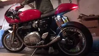 Thruxton R - Cone Engineering and X-Pipe