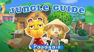 Дом Леонардо ДЖУНГЛИ Скоростная сборка - Animal Crossing New Horizons