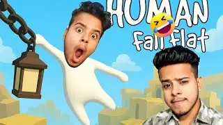 3 NOOBS PLAYING HUMAN FALL FLAT | MOST FUNNY GAME I HAVE EVER PLAYED 