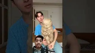Wait for radmiru new hair hacks 😱😱 #funny #funny #food #mukbang #usa #challenge #gamtng #bloopers