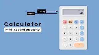 Build a Stylish Calculator Web App in Minutes!