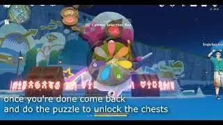3 Chests Easybreeze Market puzzle - Precious Chest unlock (Genshin Impact)