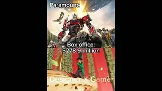 Disney vs Every Movie Studio (Box office) #shorts #disney #illumination #spiderman #lorax