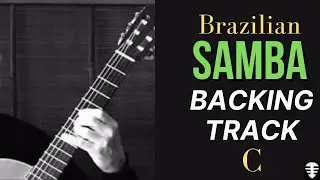 Brazilian Samba backing track in C