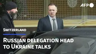 Russian lead negotiator heads for second day of Ukraine talks in Geneva | AFP