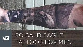 90 Bald Eagle Tattoos For Men