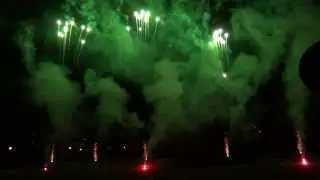 Abschlußfeuerwerk Sindelfingen 750 Jahrfeier Musikfeuerwerk