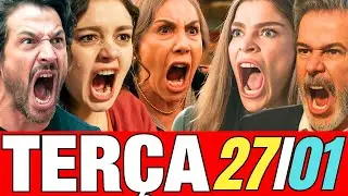 TRÊS GRAÇAS: Capítulo De Terça 27/01 - Resumo da Novela Três Graças Hoje
