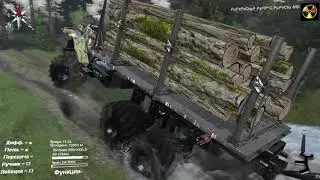 Spintires 2020. Прохождение карты level extreme roads