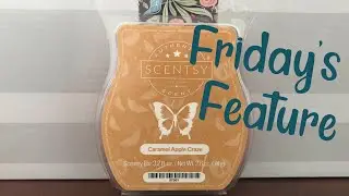 Friday's Feature - Caramel Apple Craze Wax Bar by Scentsy | Wax Melt Review