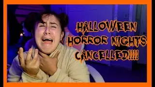HALLOWEEN HORROR NIGHTS CANCELLED & TRIBUTE STORE DELAYED OPENING