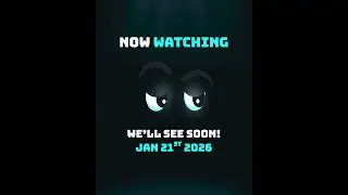Something Is Watching. We'll see soon... #comingsoon #intro #launching