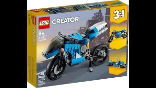 LEGO Instructions | Creator 3in1 | 31114 | Superbike | All 3 books