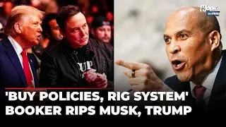 'We Are In A Crisis': Cory Booker Goes Nuclear On Musk, Trump Over 'Billionaires Rigging The System'