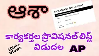 ASHA Merit List 2025 Out | Submit Grievance at PHC Before August 4