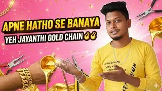 Apne Haton 🫰 Se Banaya Hai Yeh  /Jayanthi Gold Chain/🥰@IndianGoldChain 