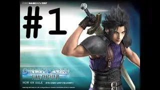 Crisis Core: Final Fantasy VII Walkthrough Gameplay Part 1  - No Commentary Playthrough HD