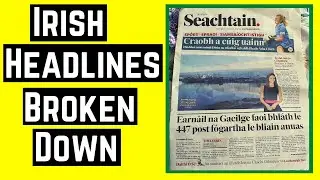 Irish Newspaper - Front Page Translated