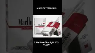 Rokok termahal di Indonesia #shorts #sigaret