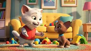 Angry Cat Cartoon 😂 | Funny Cat Animation Short