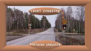 Pihlavan yhdystie. half-barrier device Pori
