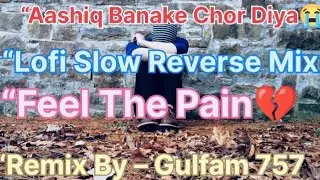 Aashiq Banake Chor Diya (Lofi Slow Reverse) | Heartbreak Lofi Mix | Gulfam 757