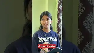 Game of Notes | Joshi & Family | #shorts