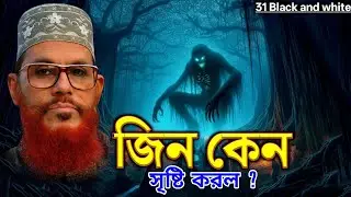 জিন কেন সৃষ্টি করল আল্লাহ? 😱 ভয়ংকর রহস্য! ❤️  দেলোয়ার হোসেন সাঈদী ওয়াজ | 31 Black and white 