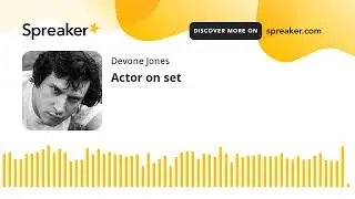 Actor on set (made with Spreaker)